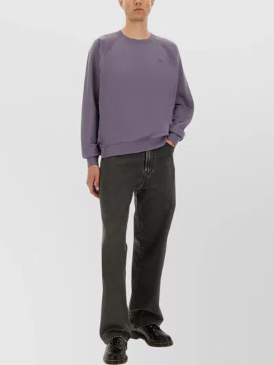 Vivienne Westwood Sweatshirt With Raglan Sleeves Unisex In Purple