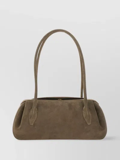 Yuzefi Double Handles Rectangular Shoulder Bag