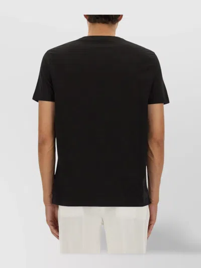 Hugo Boss Short Sleeve Crew Neck Basic T-shirt In Black