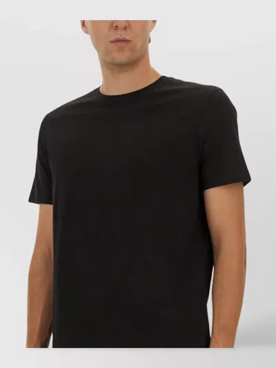 Hugo Boss Short Sleeve Crew Neck Basic T-shirt In Black