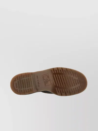 Dr. Martens Bold Sole Stitched Tab Toe In Black