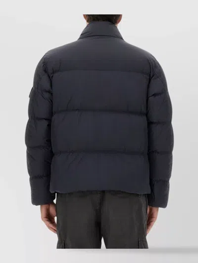 Stone Island Down Jacket In Lightweight Recycled Nylon Reps Jackets Blue In Blue