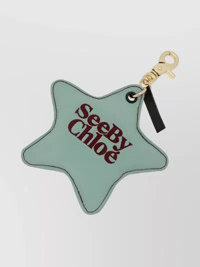 See By Chloé Star-shaped Key Holders For A Touch Of Glamour In Neutral
