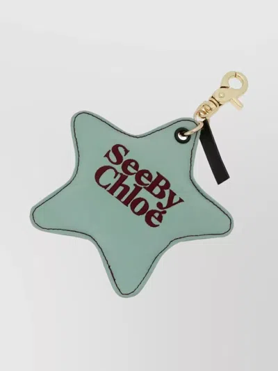 See By Chloé Star-shaped Key Holders For A Touch Of Glamour In Neutral
