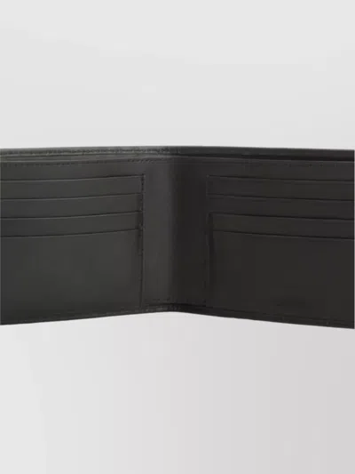 Ferragamo Woven Leather Bi-fold Wallet