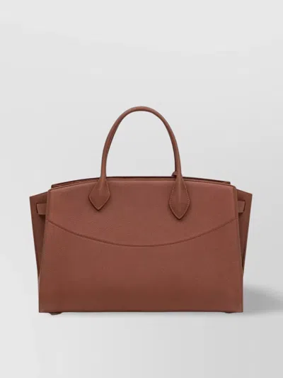Ferragamo Studio Large Tote Bag With Adjustable Strap