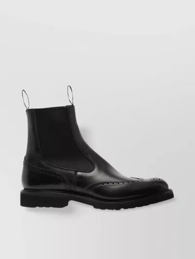 Tricker's Henry Brogue Chunky Sole Boots
