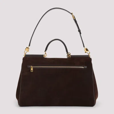 Dolce & Gabbana Sicily Soft Suede Bag Women