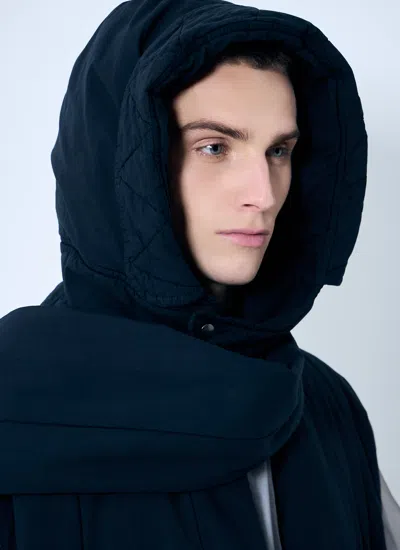 Dries Van Noten Men Hooded Scarf