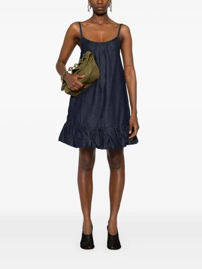 Dries Van Noten Women Diley Denim Mini Dress