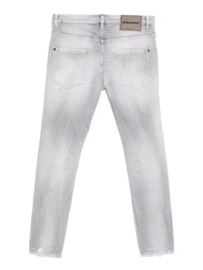 Dsquared2 Straight-leg Jeans In Gray