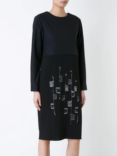 Shop Jimi Roos Black Knitted Dress