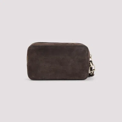 Giorgio Armani Calf Leather Beauty Case Women