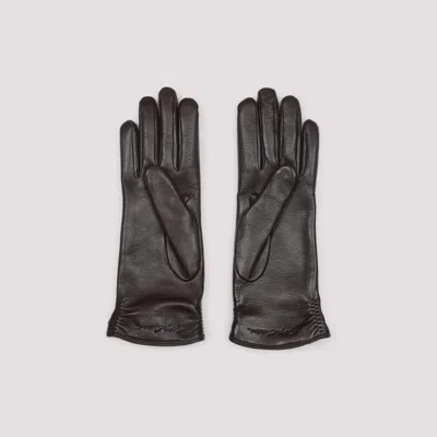 Giorgio Armani Lambskin Nappa Leather Gloves