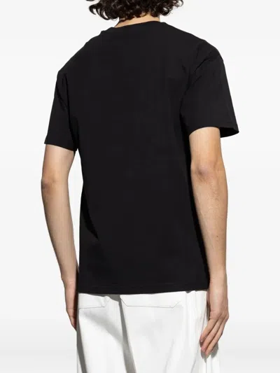 Givenchy Logo-print Crewneck T-shirt In Black