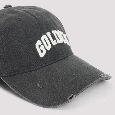Golden Goose Cotton Baseball Cap With A Lived-in Finish Accessories