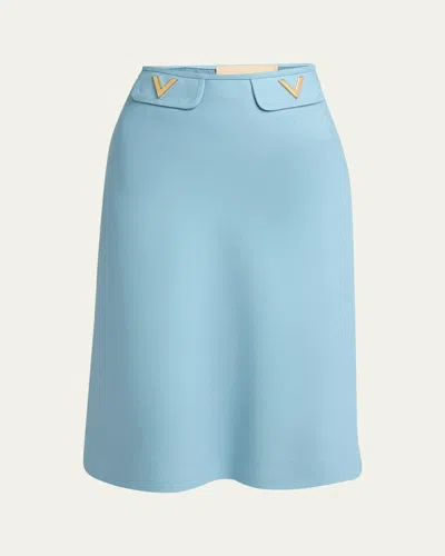 Valentino Skirt A-line Silhouette Front Pockets