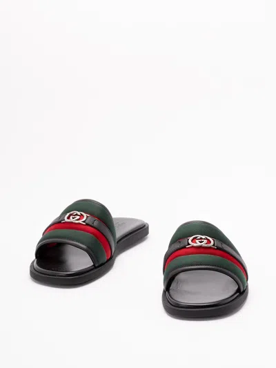 Gucci Men Slides With `web`