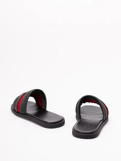Gucci Men Slides With `web`
