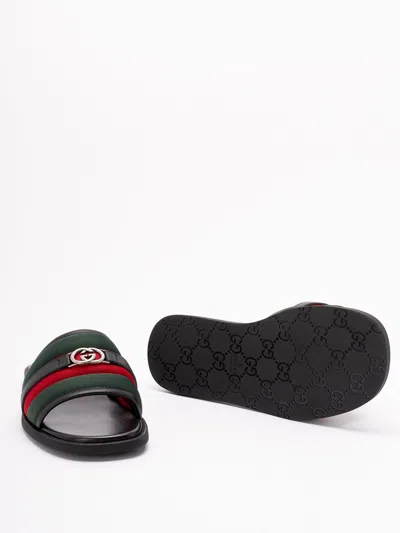 Gucci Men Slides With `web`