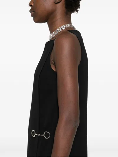 Gucci Horsebit Midi Dress