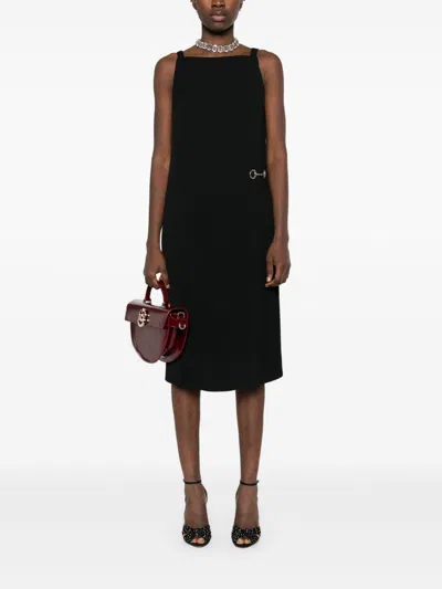 Gucci Horsebit Midi Dress