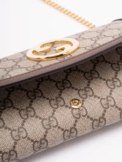 Gucci Women ` Blondie` Continental Chain Wallet