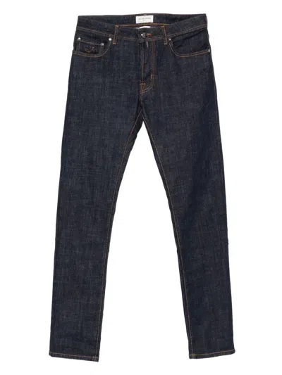 Jacob Cohen Straight-leg Jeans In Black
