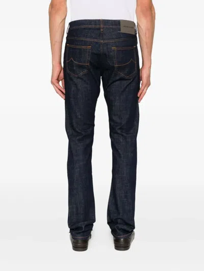 Jacob Cohen Straight-leg Jeans In Black