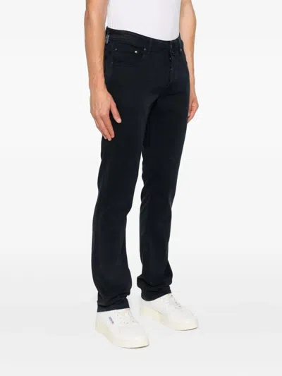 Jacob Cohen Navy Blue Slim Fit Nick Denim In Black