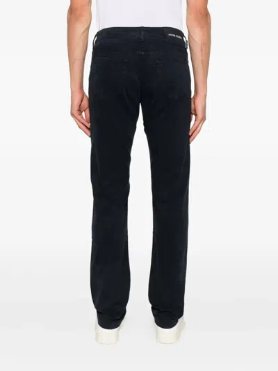 Jacob Cohen Navy Blue Slim Fit Nick Denim In Black