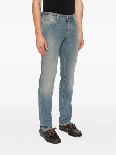 Jacob Cohen Straight-leg Jeans In Blue