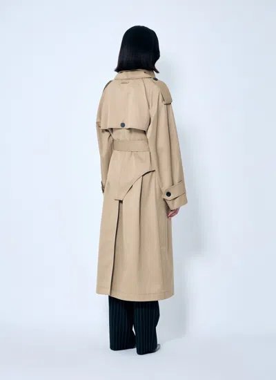 Jean Paul Gaultier Women Deconstructed Cotton-twill Trench Coat