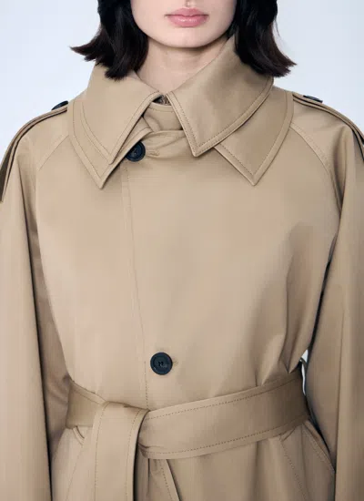 Jean Paul Gaultier Women Deconstructed Cotton-twill Trench Coat