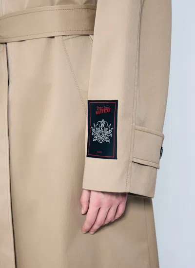 Jean Paul Gaultier Women Deconstructed Cotton-twill Trench Coat