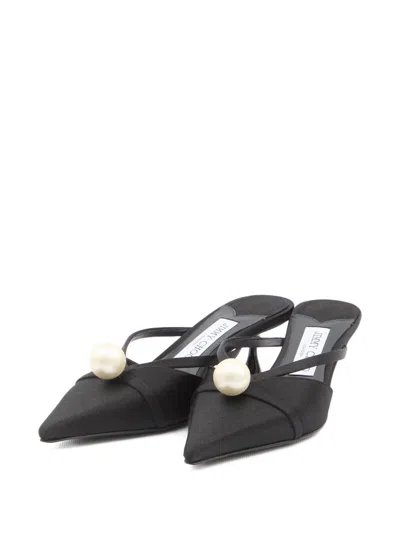 Jimmy Choo Women Sana Leather Mules