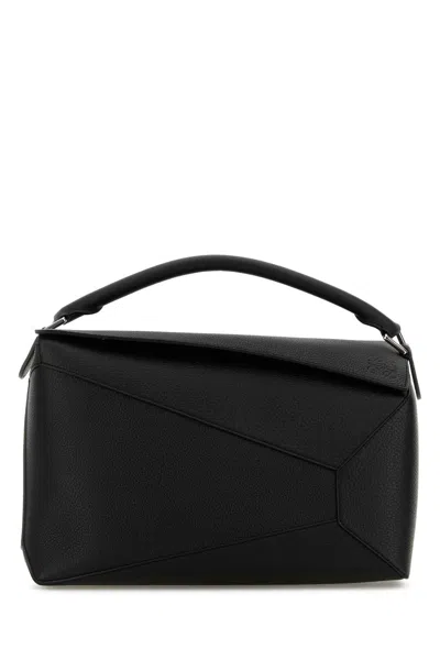 Loewe Men Puzzle Edge Large Leather Handbag