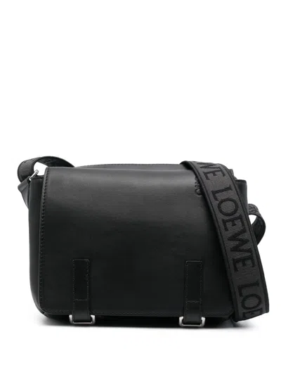 Loewe Men Military Messenger Xs Leather Crossbody Bag