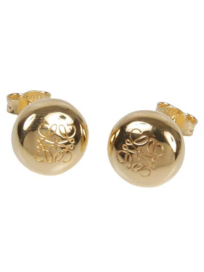 Loewe Women Anagram Pebble Earrings