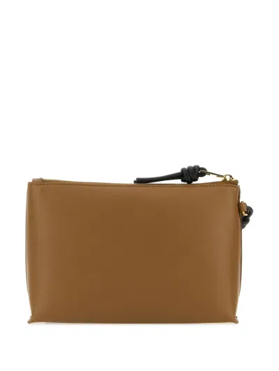 Loewe Women Knot Leather T-pouch