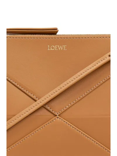 Loewe Women Puzzle Fold Leather Pouch