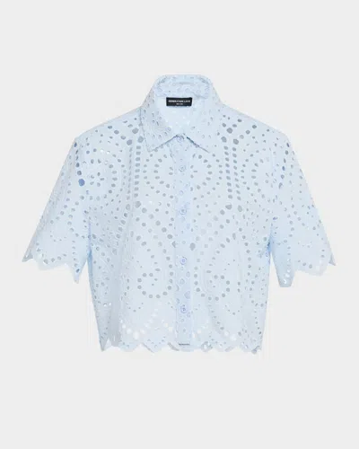 Generation Love Dubois Cropped Eyelet Shirt