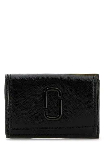 Marc Jacobs Women Black Leather Wallet