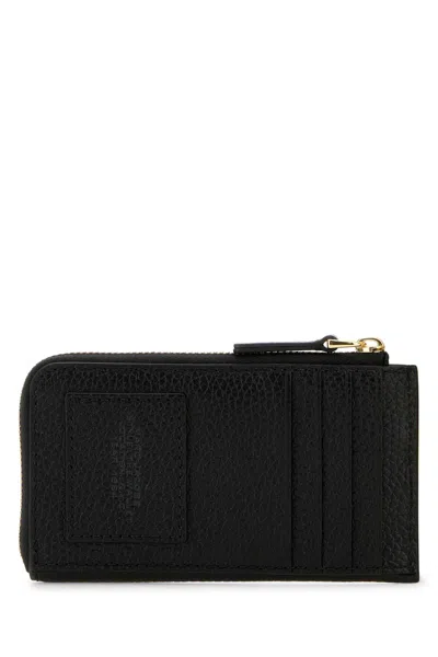 Marc Jacobs Women Black Leather Wallet