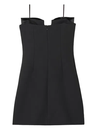 Marc Jacobs Women Bow Detail Mini Dress In Black