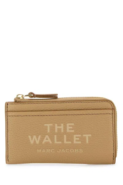 Marc Jacobs Women Camel Leather Wallet