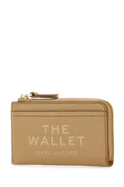 Marc Jacobs Women Camel Leather Wallet