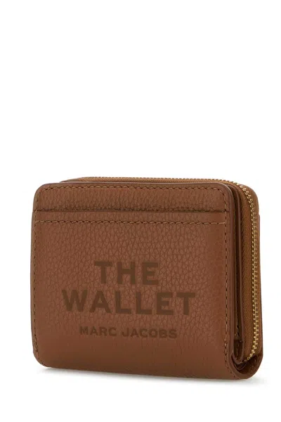 Marc Jacobs Women Caramel Leather Wallet