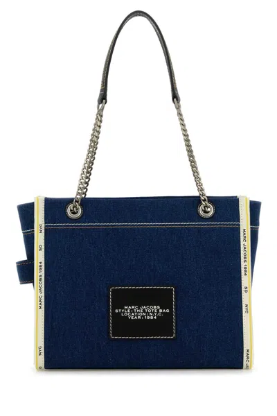 Marc Jacobs Women Denim Medium The Denim Chain Shoulder Bag