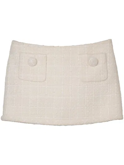 Marc Jacobs Women's Tweed Mini Skirt In Pink